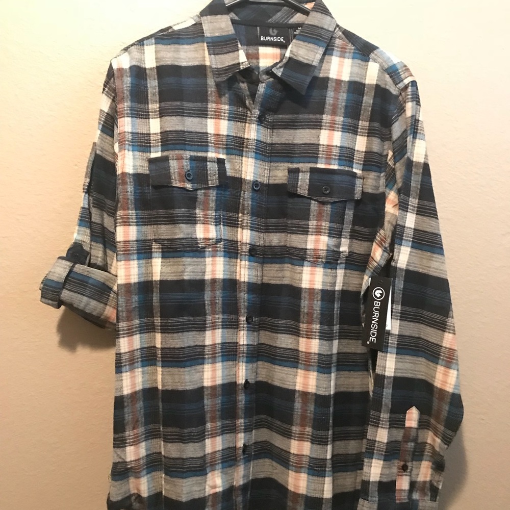 Mens Flannel Shirt NWT Size M